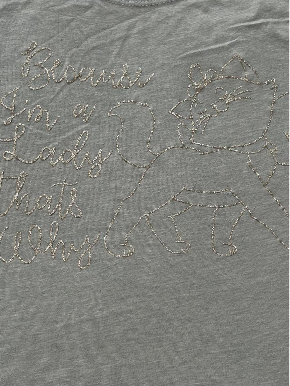 Embroidered Script Tank Top — Size L - 0449 - Picture 3 of 6